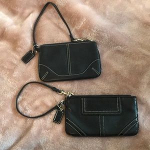Coach wristlets
